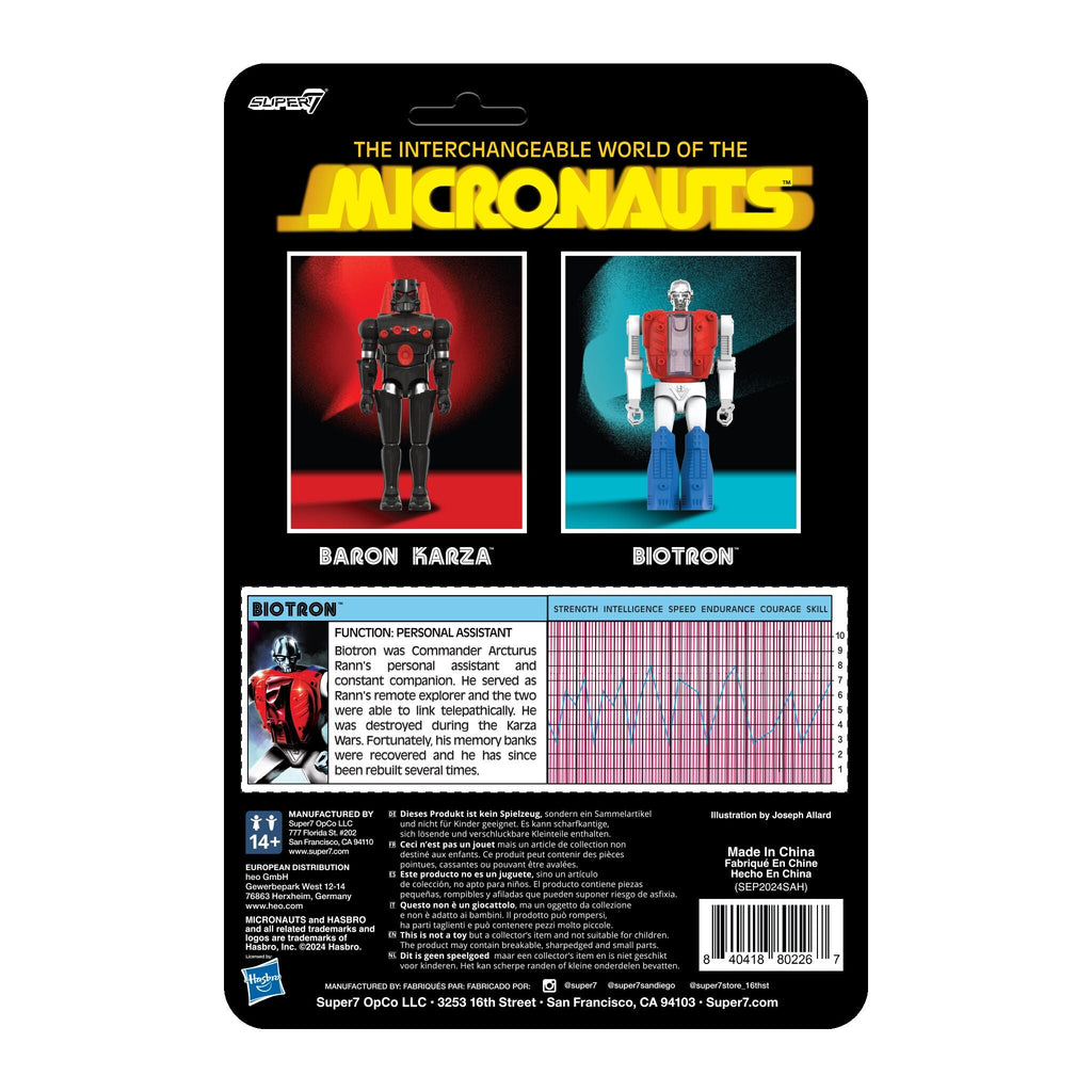 Micronauts ReAction+ Wave 01 - Biotron