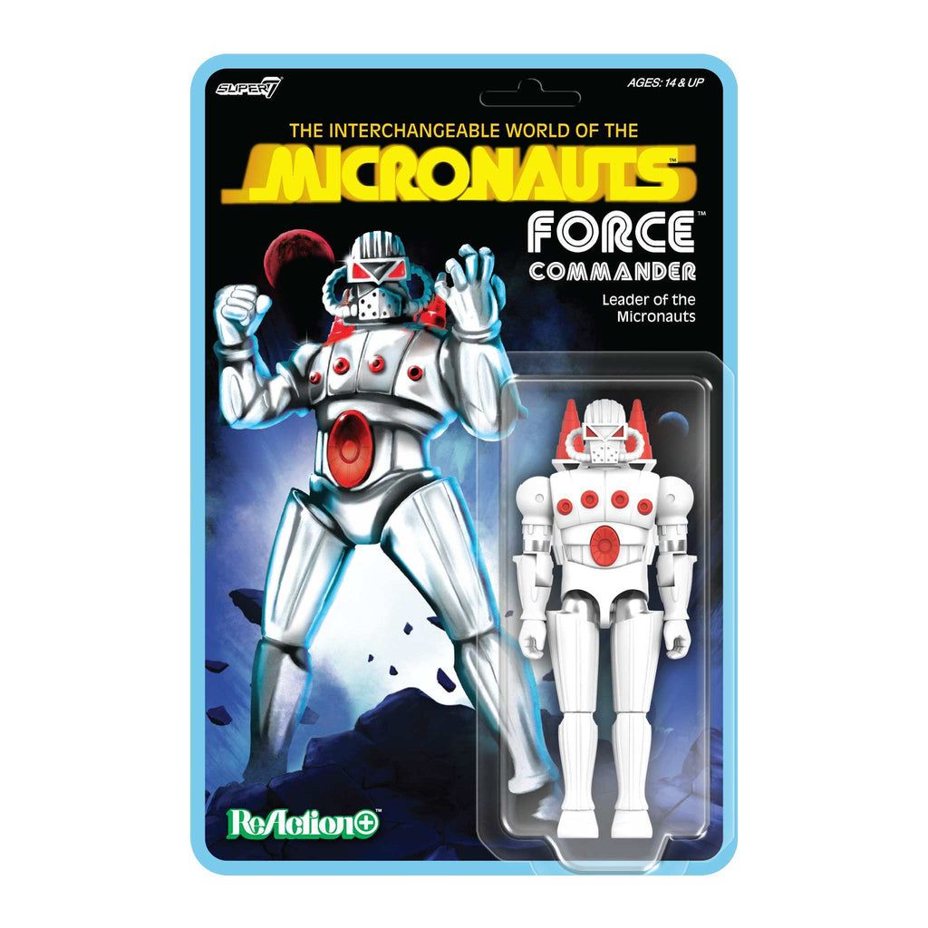 Micronauts ReAction+ Wave 02 - Force Commander