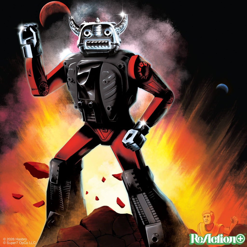Micronauts ReAction+ Wave 04 - Phobos & Time Traveler (Translucent Orange)