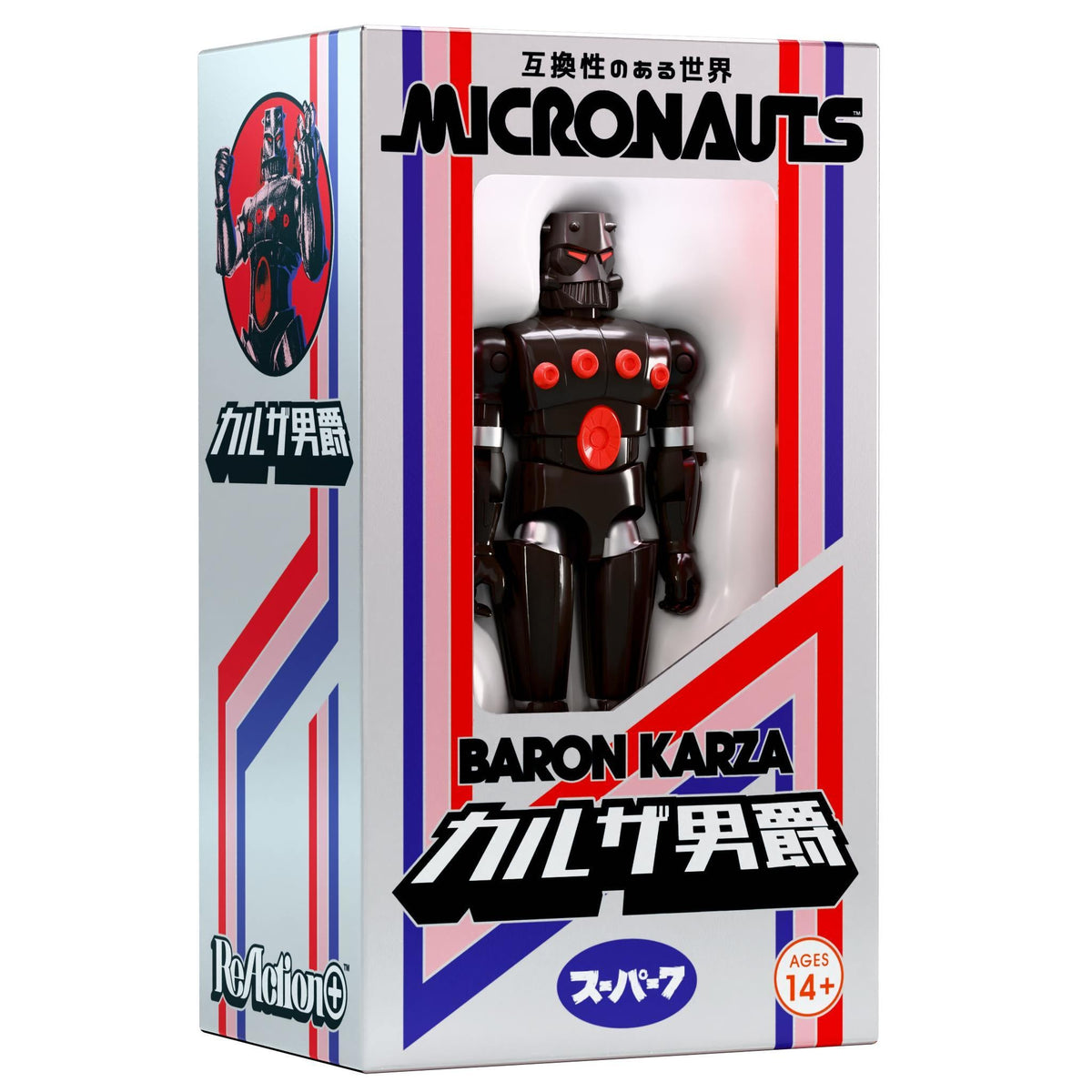 Micronauts ReAction+ Wave 05 (SDCC/Japanese Boxed) - Baron Karza