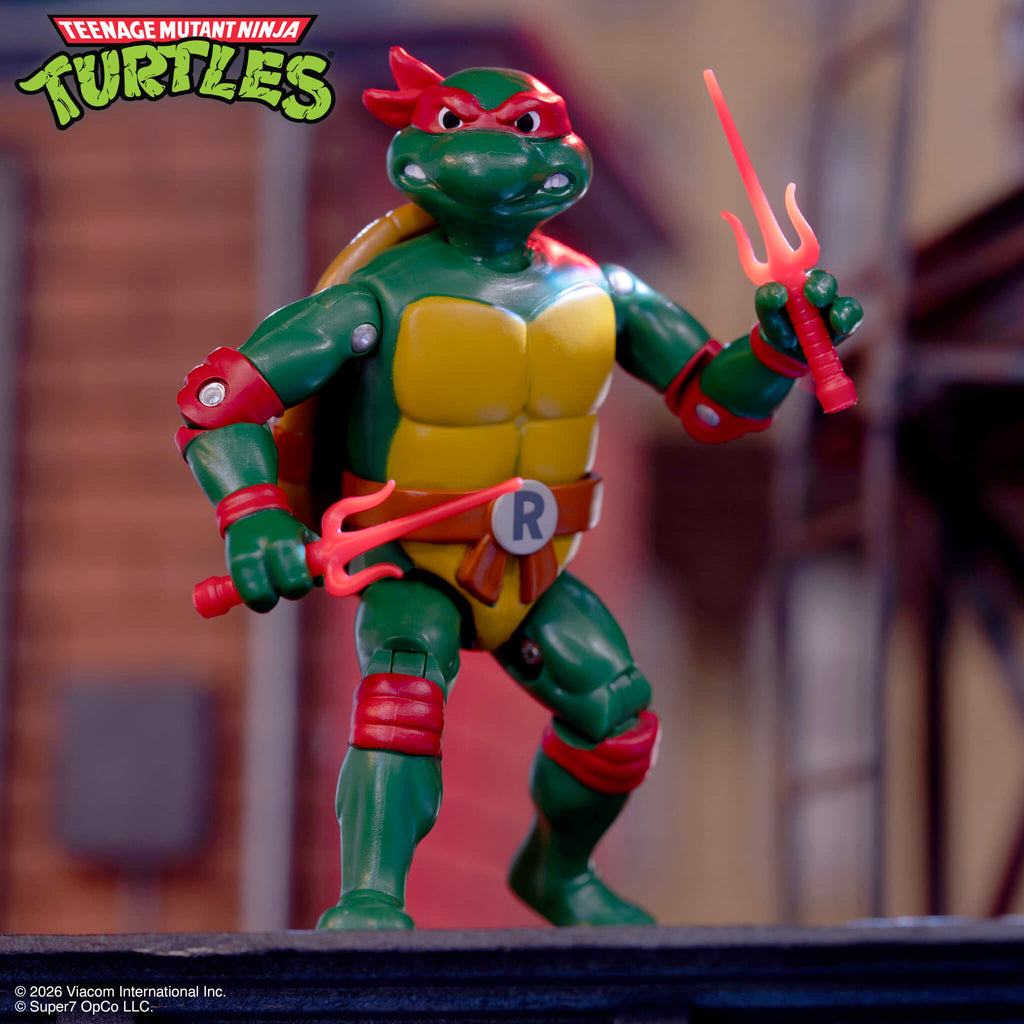 Teenage Mutant Ninja Turtles ReAction+ Wave 01 - Donatello, Raphael, Shredder & Foot Ninja