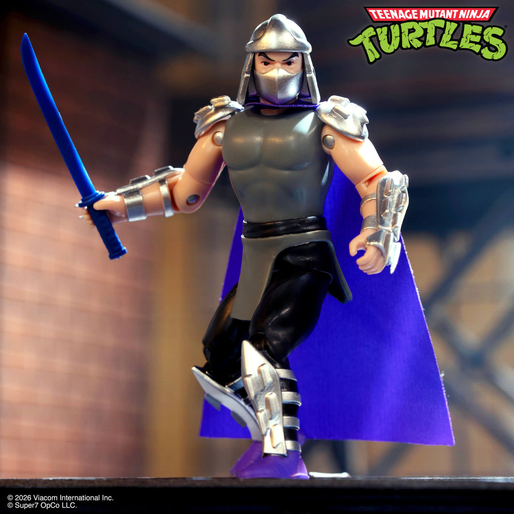 Teenage Mutant Ninja Turtles ReAction+ Wave 01 - Donatello, Raphael, Shredder & Foot Ninja