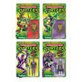 Teenage Mutant Ninja Turtles ReAction+ Wave 01 - Donatello, Raphael, Shredder & Foot Ninja