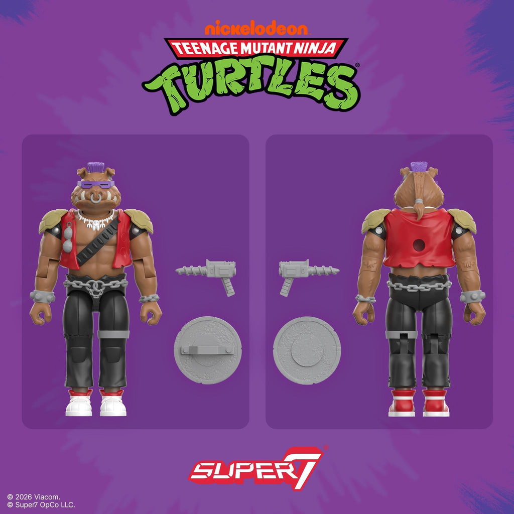 Teenage Mutant Ninja Turtles ReAction+ Wave 02 - Bebop