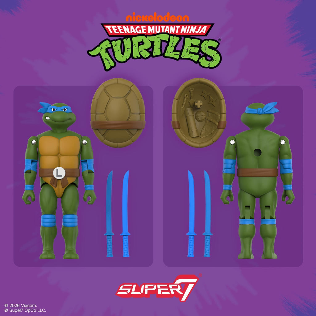 Teenage Mutant Ninja Turtles ReAction+ Wave 02 - Leonardo