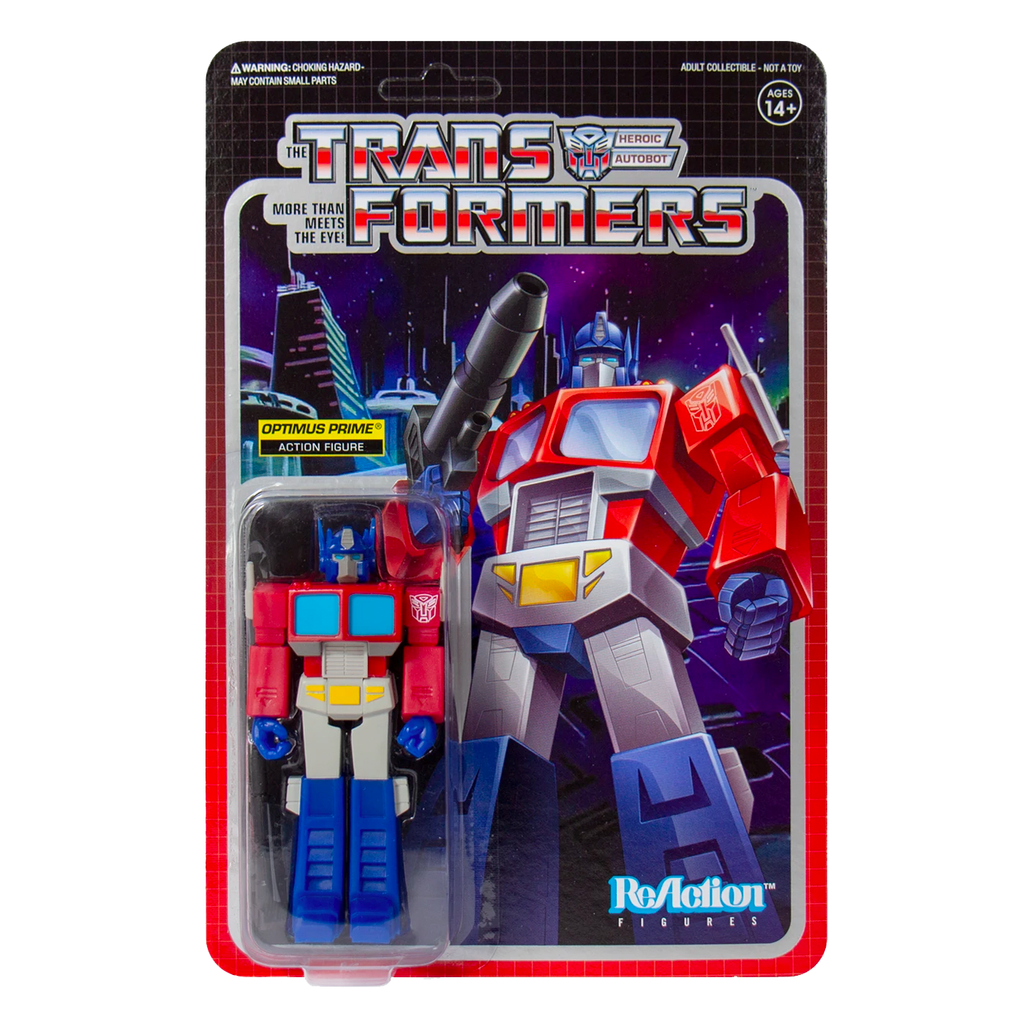 Transformers ReAction Figure - Optimus Prime