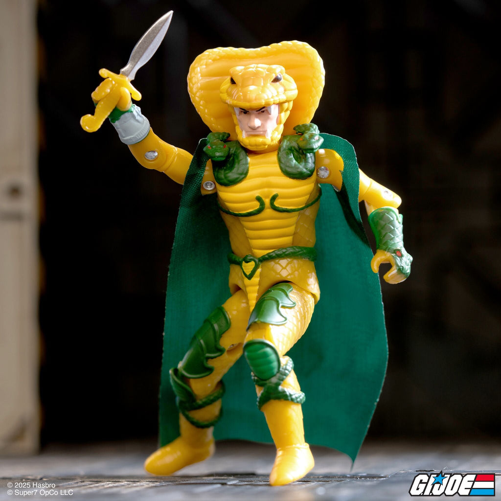 G.I. Joe ReAction+ Wave 2 - Ramar, Fatal Fluffy, Duke (Cartoon), & Serpentor (Cartoon)
