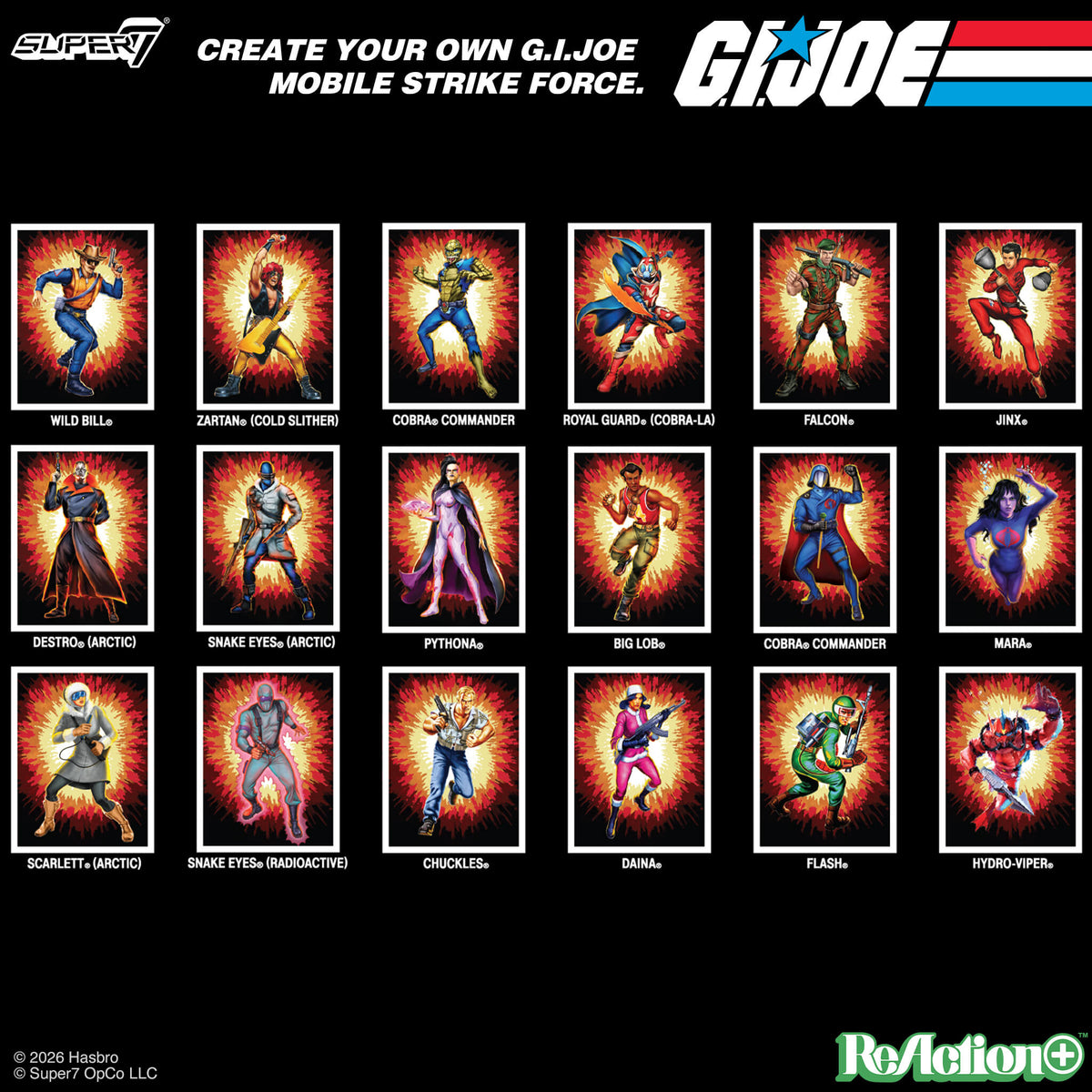 G.I. Joe ReAction+ Wave 07 - Flash (Comic)