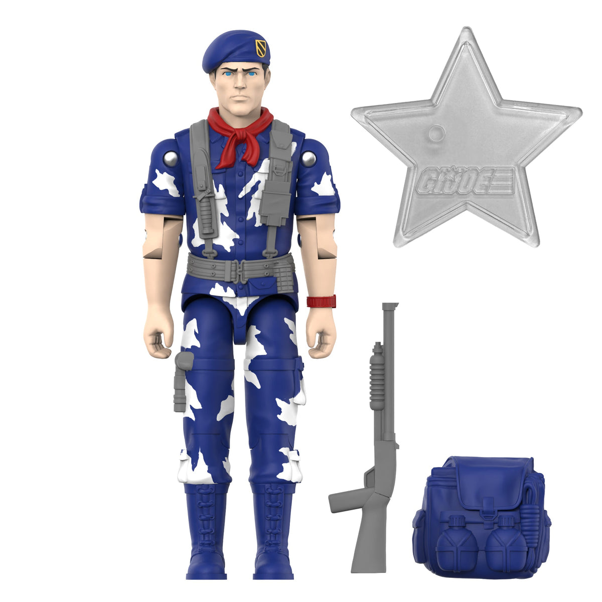 G.I. Joe ReAction+ Wave 08 - Duke, Lt. Falcon, Lady Jaye & Snake Eyes (America's 250th Anniversary)