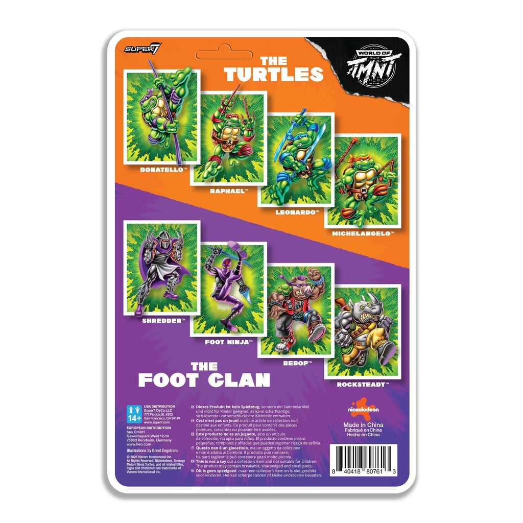 Teenage Mutant Ninja Turtles ReAction+ Wave 02 - Michelangelo