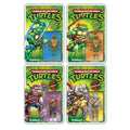 Teenage Mutant Ninja Turtles ReAction+ Wave 02 - Leonardo, Michelangelo, Bebop & Rocksteady