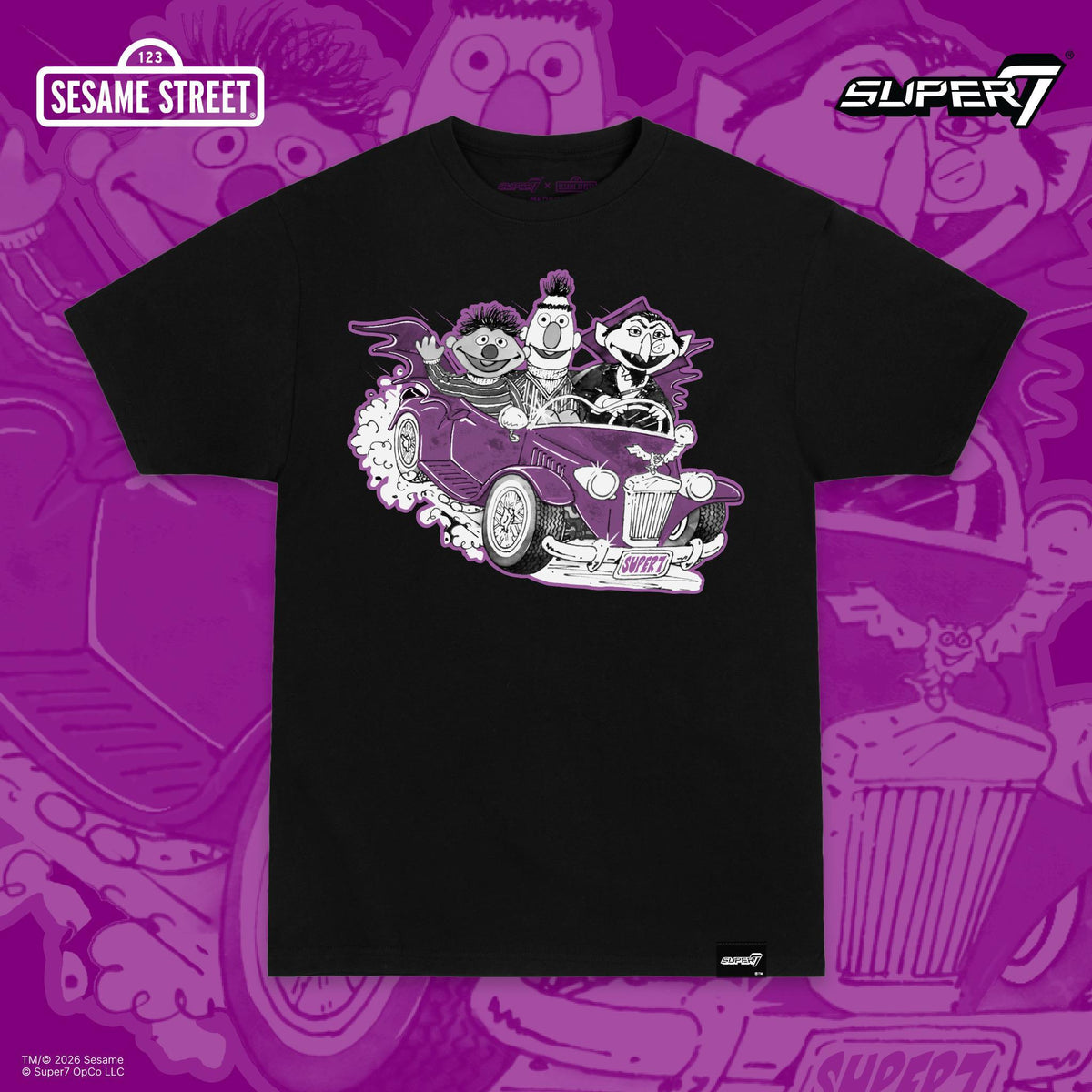 Sesame Street T-Shirts - Count All the Way