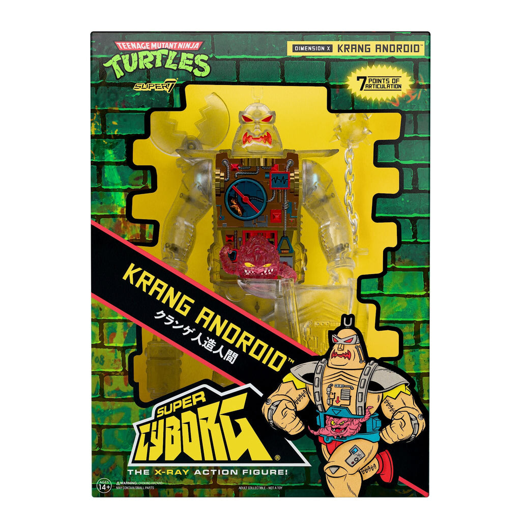Teenage Mutant Ninja Turtles Super Cyborg - Krang Android (Clear)