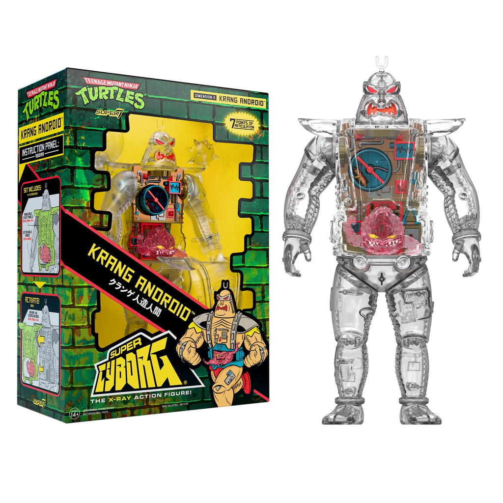 Teenage Mutant Ninja Turtles Super Cyborg - Krang Android (Clear)