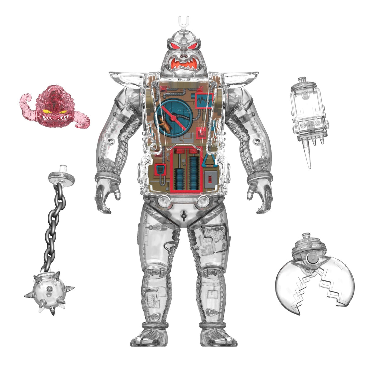 Teenage Mutant Ninja Turtles Super Cyborg - Krang Android (Clear)