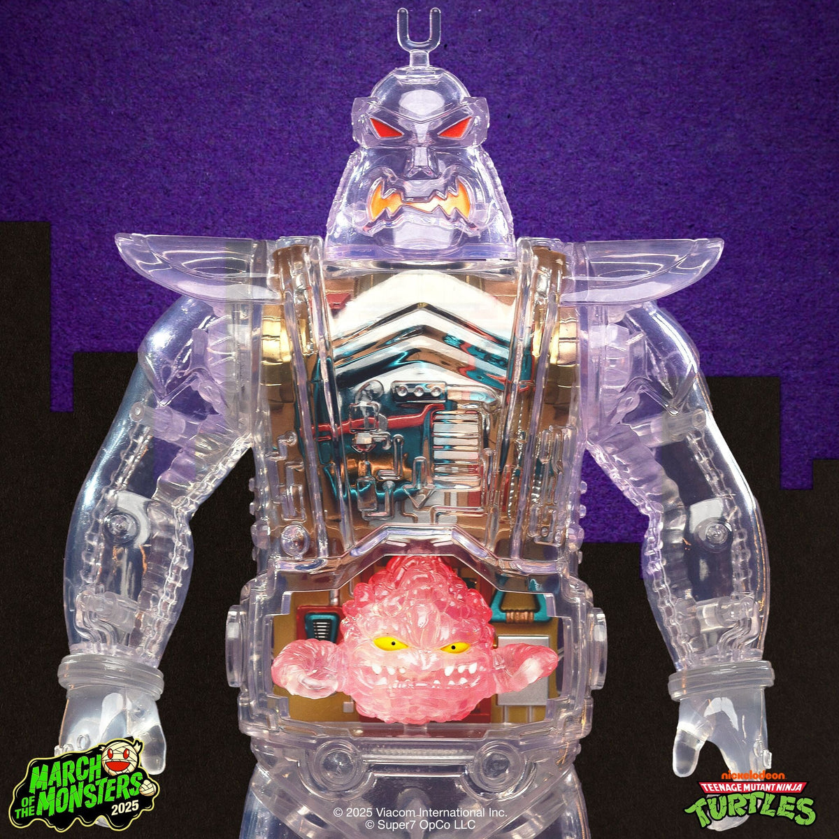 Teenage Mutant Ninja Turtles Super Cyborg - Krang Android (Clear)