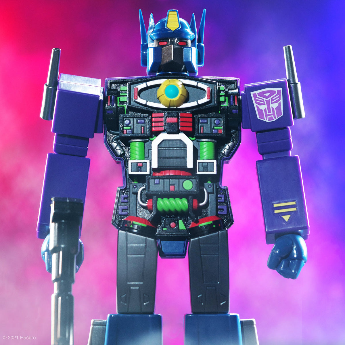 Transformers Super Cyborg - Optimus Primeï»¿ (Shattered Glass Purple)