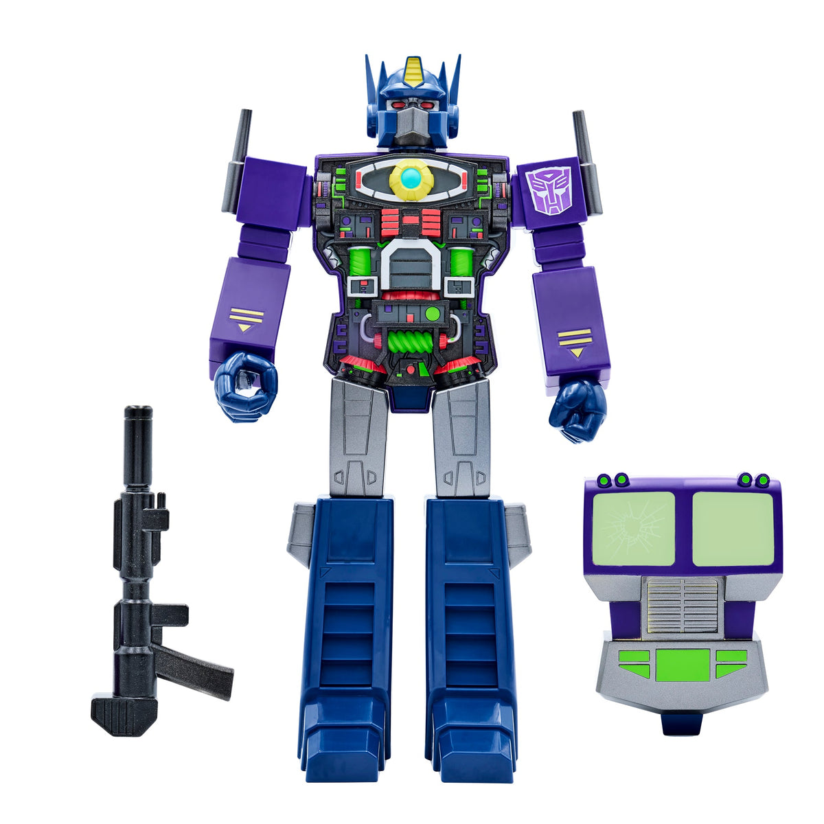 Transformers Super Cyborg - Optimus Primeï»¿ (Shattered Glass Purple)
