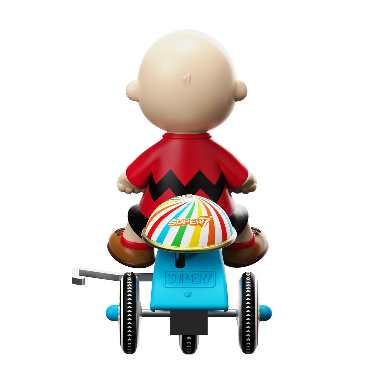 Peanuts Super Cycles - Charlie Brown (Red Shirt w/ Blue Trike)