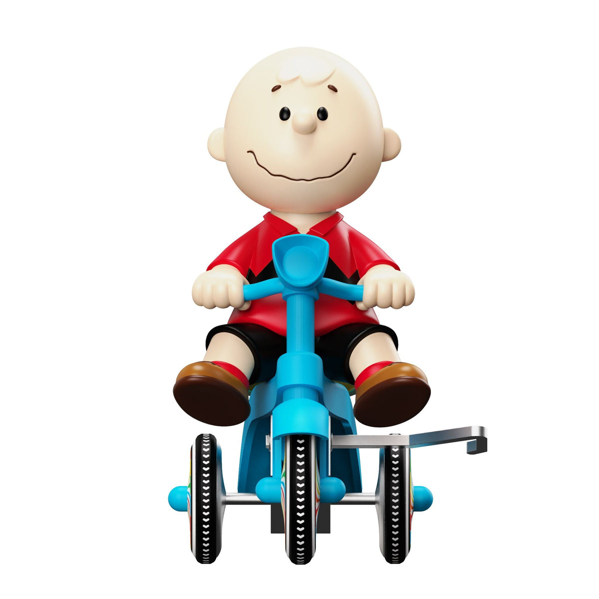 Peanuts Super Cycles - Charlie Brown (Red Shirt w/ Blue Trike)
