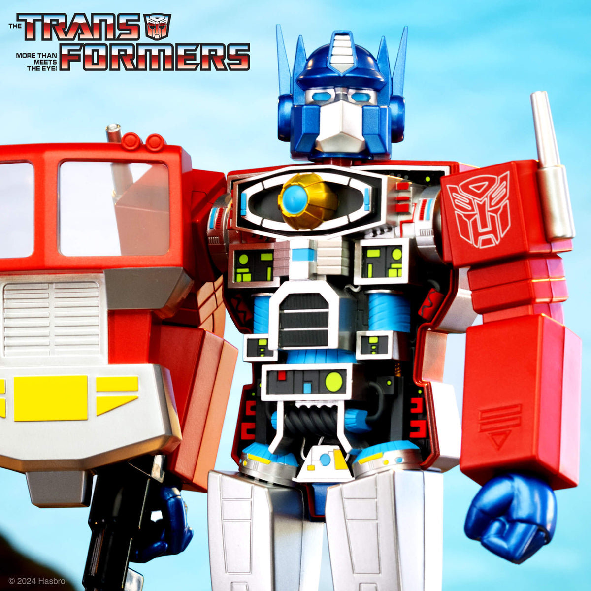 Transformers Super Cyborg - Optimus Prime (Metallic)