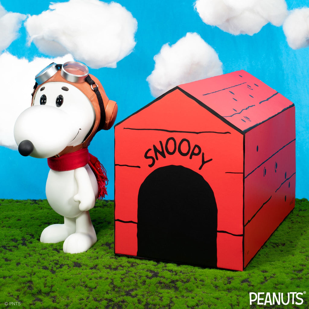 Peanuts SuperSize Vinyl Figure - Snoopy Flying Ace [Doghouse Box]