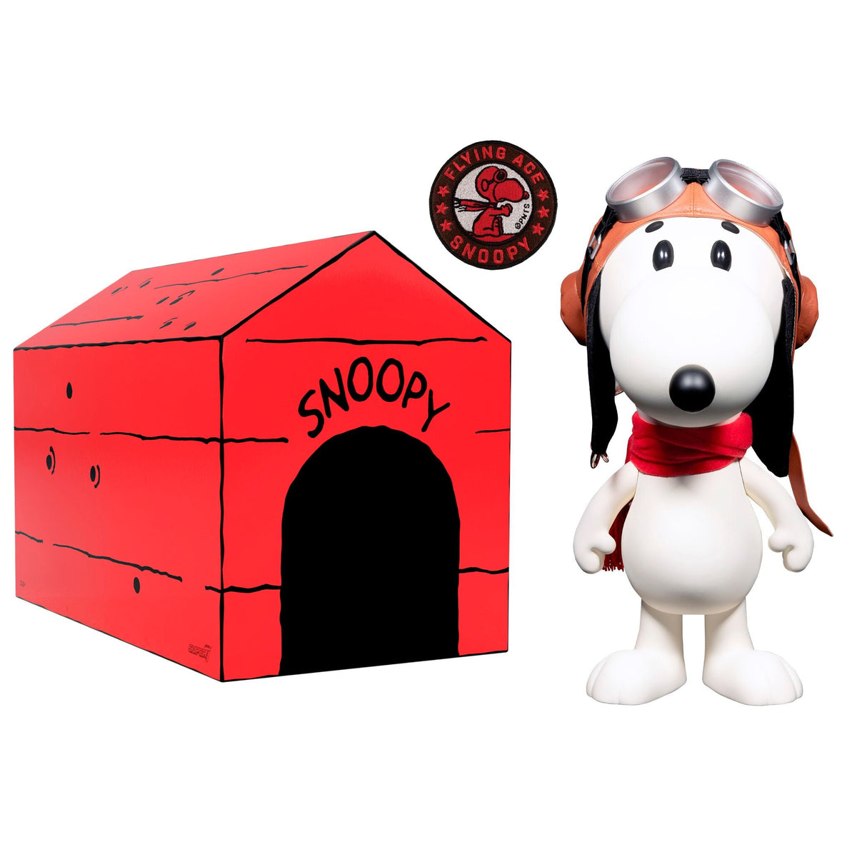 Peanuts SuperSize Vinyl Figure - Snoopy Flying Ace [Doghouse Box]