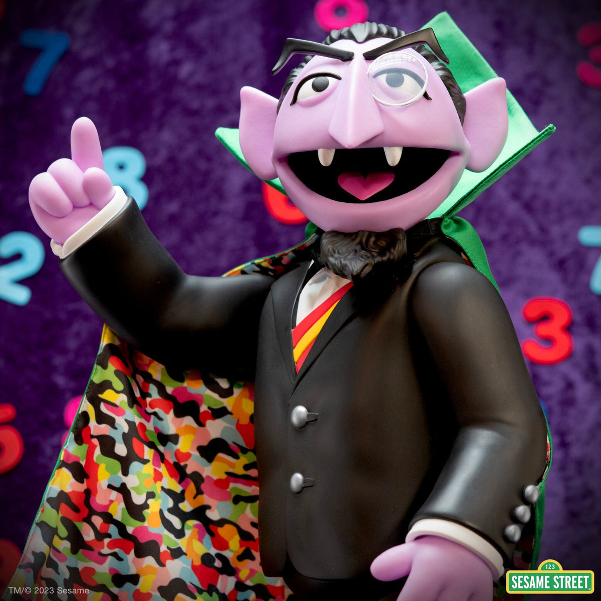 Sesame Street SuperSize Vinyl - Count von Count