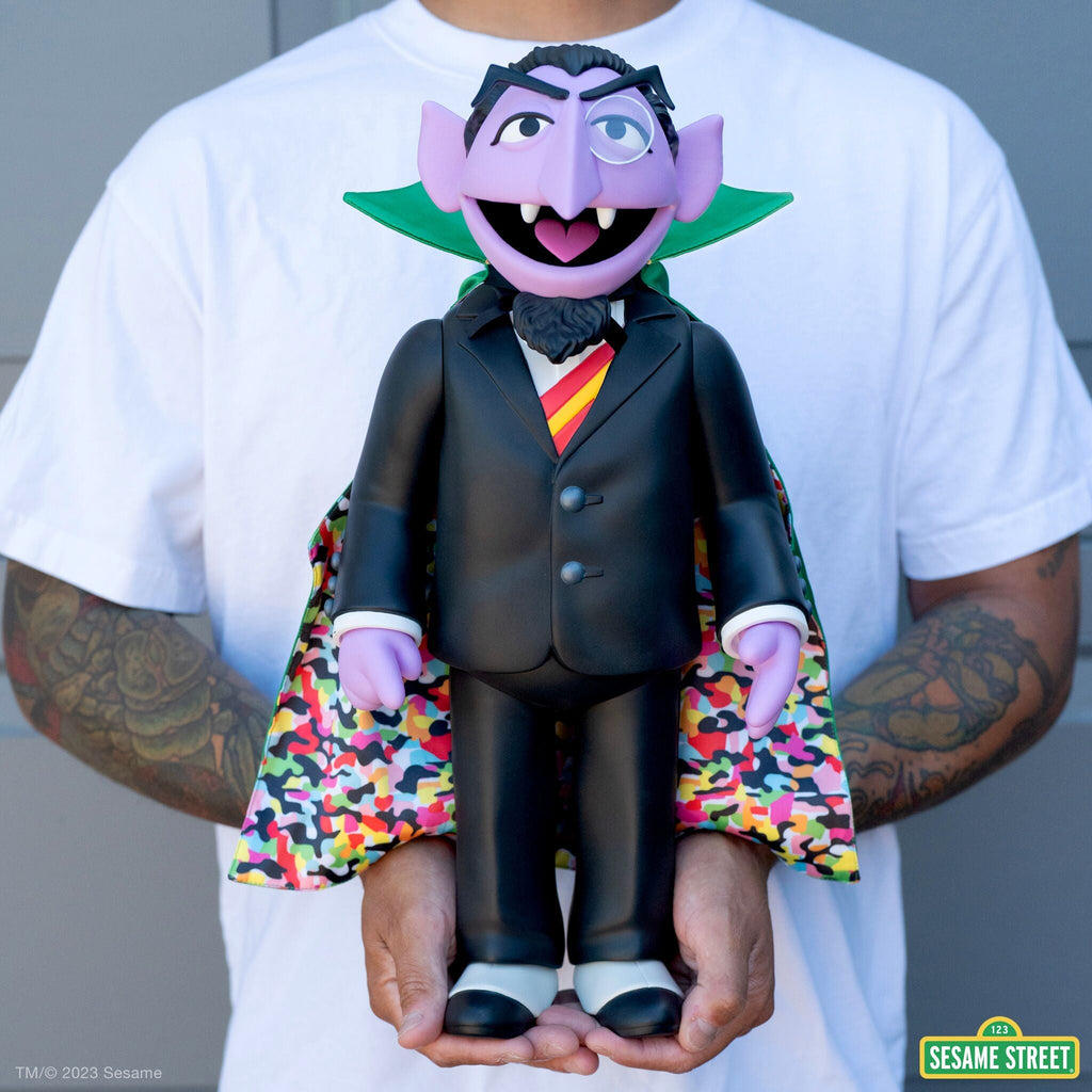 Sesame Street SuperSize Vinyl - Count von Count