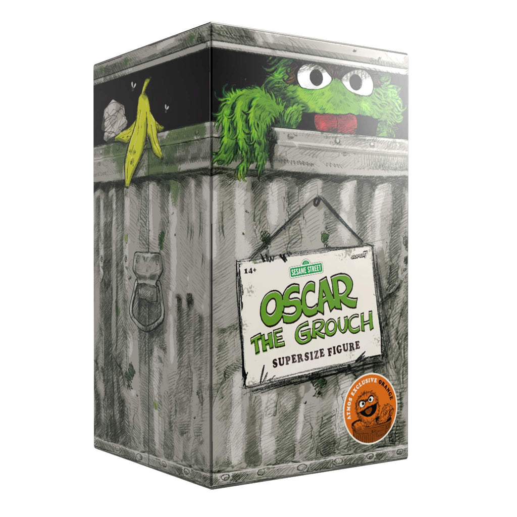Sesame Street SuperSize Vinyl Oscar The Grouch - Oscar The Grouch (Orange)