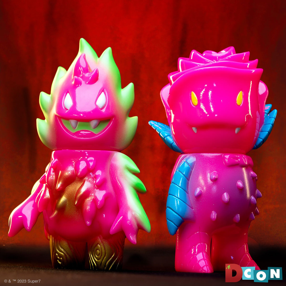 Super7 Japanese Vinyl - Mascots - Rose Vampire (Blazing Pink)