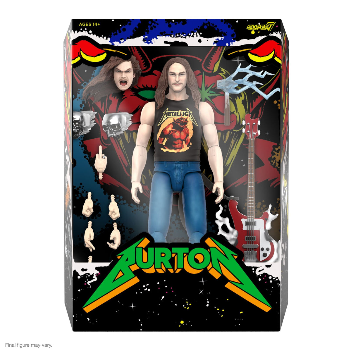 Cliff Burton ULTIMATES! Wave 02 - Cliff Burton (Superhero Poster)