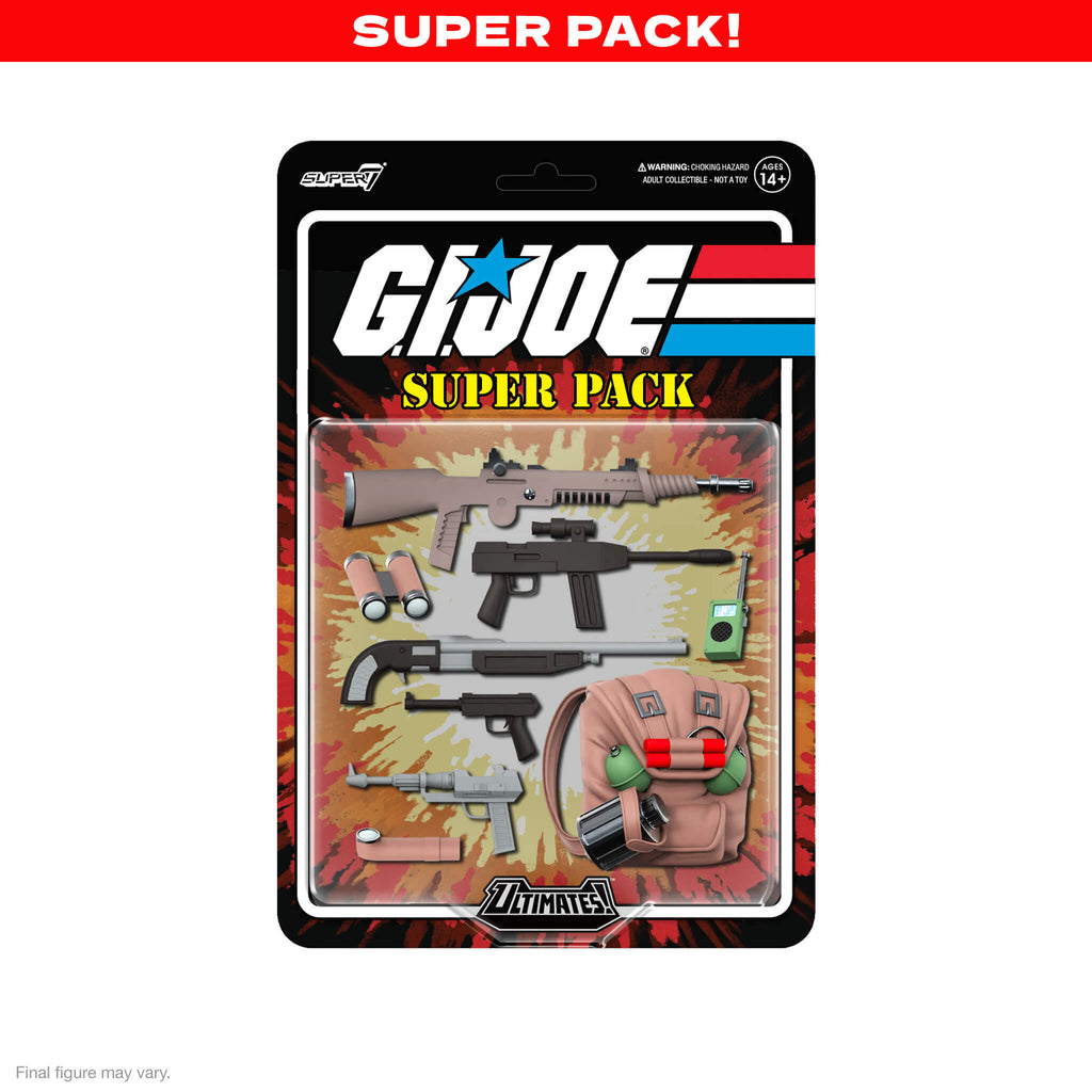 G.I. Joe ULTIMATES! Wave 4 - Baroness, Gung-Ho, Stalker & Zartan (+ Super Pack)
