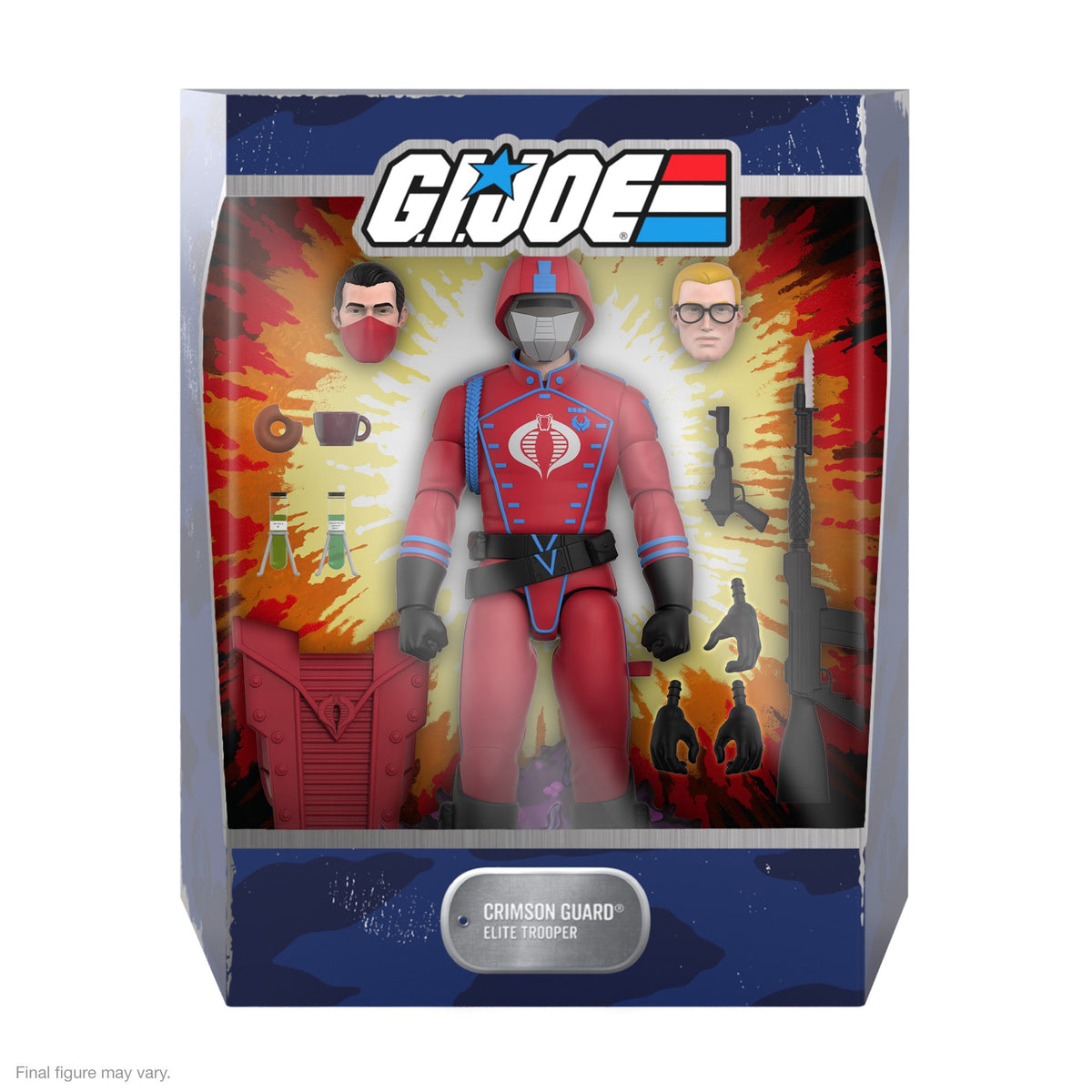 G.I. Joe ULTIMATES! W5 - Cobra Crimson Guard (cartoon accurate)