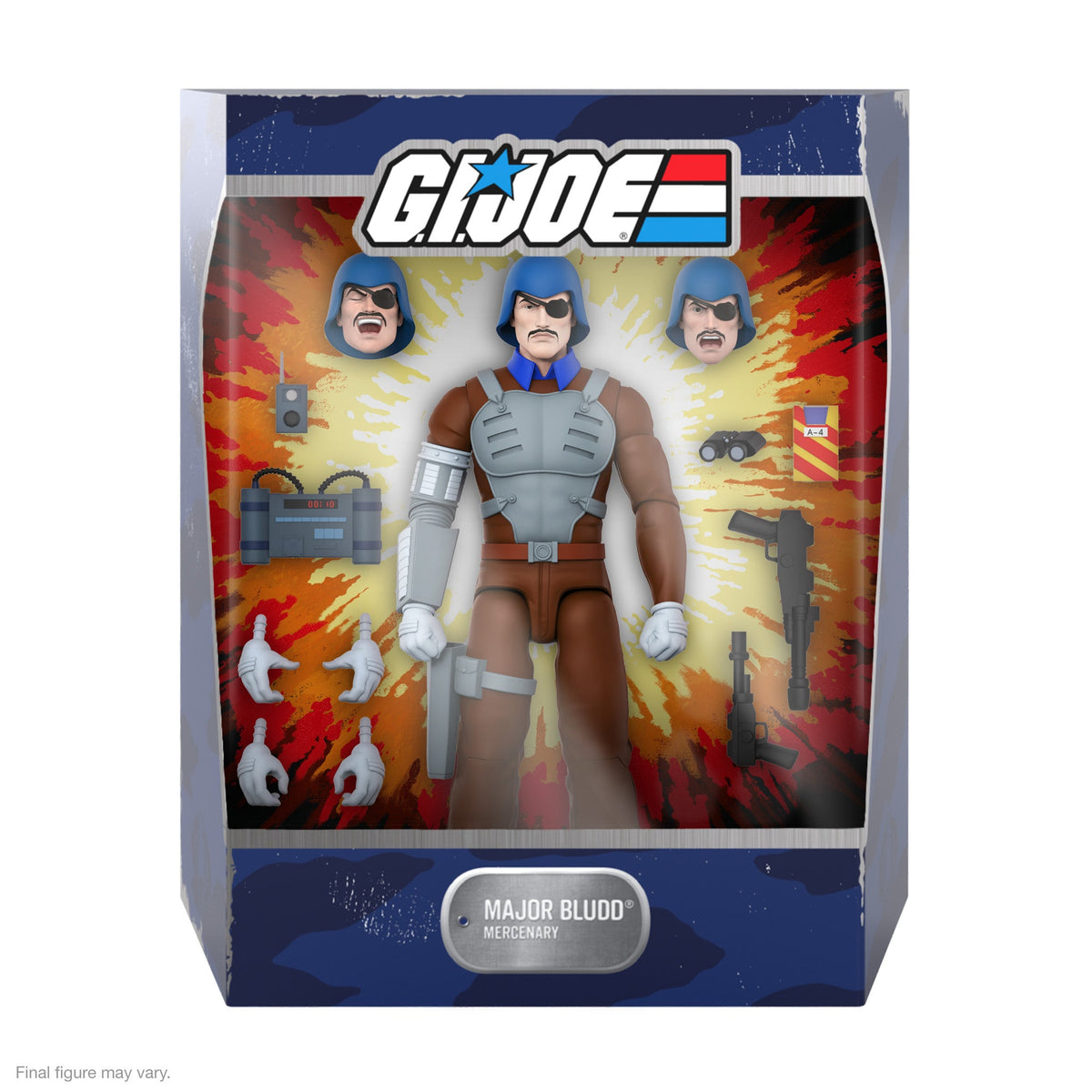 G.I. Joe ULTIMATES! W5 - Major Bludd (cartoon accurate)