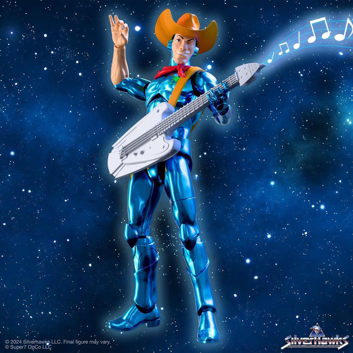 SilverHawks ULTIMATES! Wave 06 - Bluegrass (VAC Metal - Toy Version), Steelwill (VAC Metal - Toy Version), Mo-Lec-U-Lar (Toy Version), & Windhammer (Toy Version)