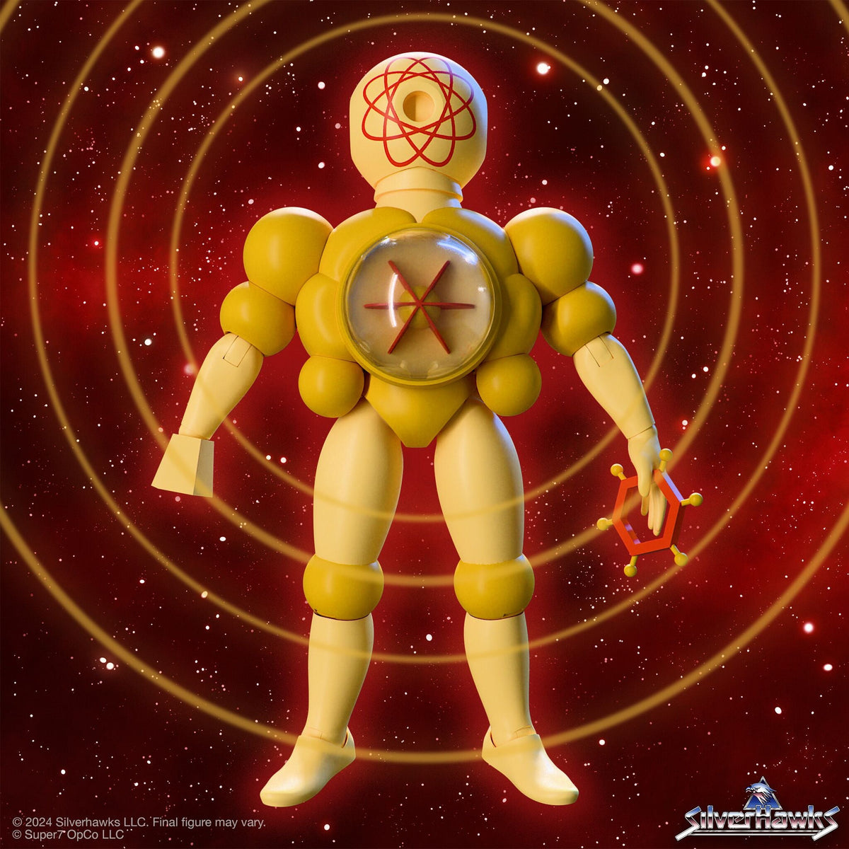SilverHawks ULTIMATES! Wave 06 - Bluegrass (VAC Metal - Toy Version), Steelwill (VAC Metal - Toy Version), Mo-Lec-U-Lar (Toy Version), & Windhammer (Toy Version)