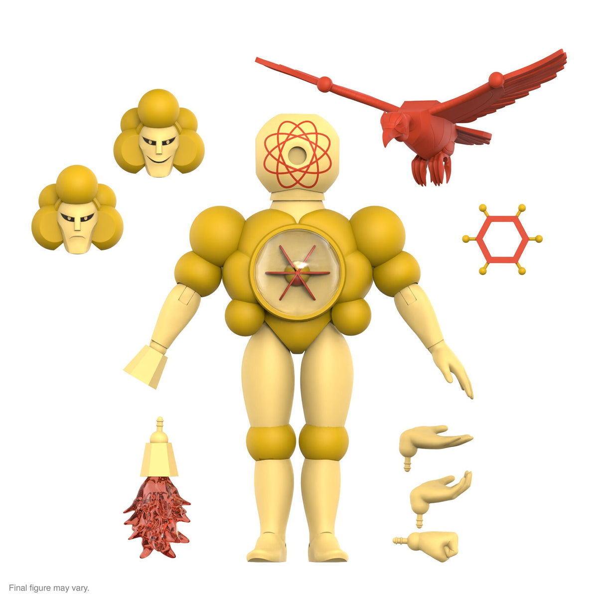 SilverHawks ULTIMATES! Wave 06 - Bluegrass (VAC Metal - Toy Version), Steelwill (VAC Metal - Toy Version), Mo-Lec-U-Lar (Toy Version), & Windhammer (Toy Version)