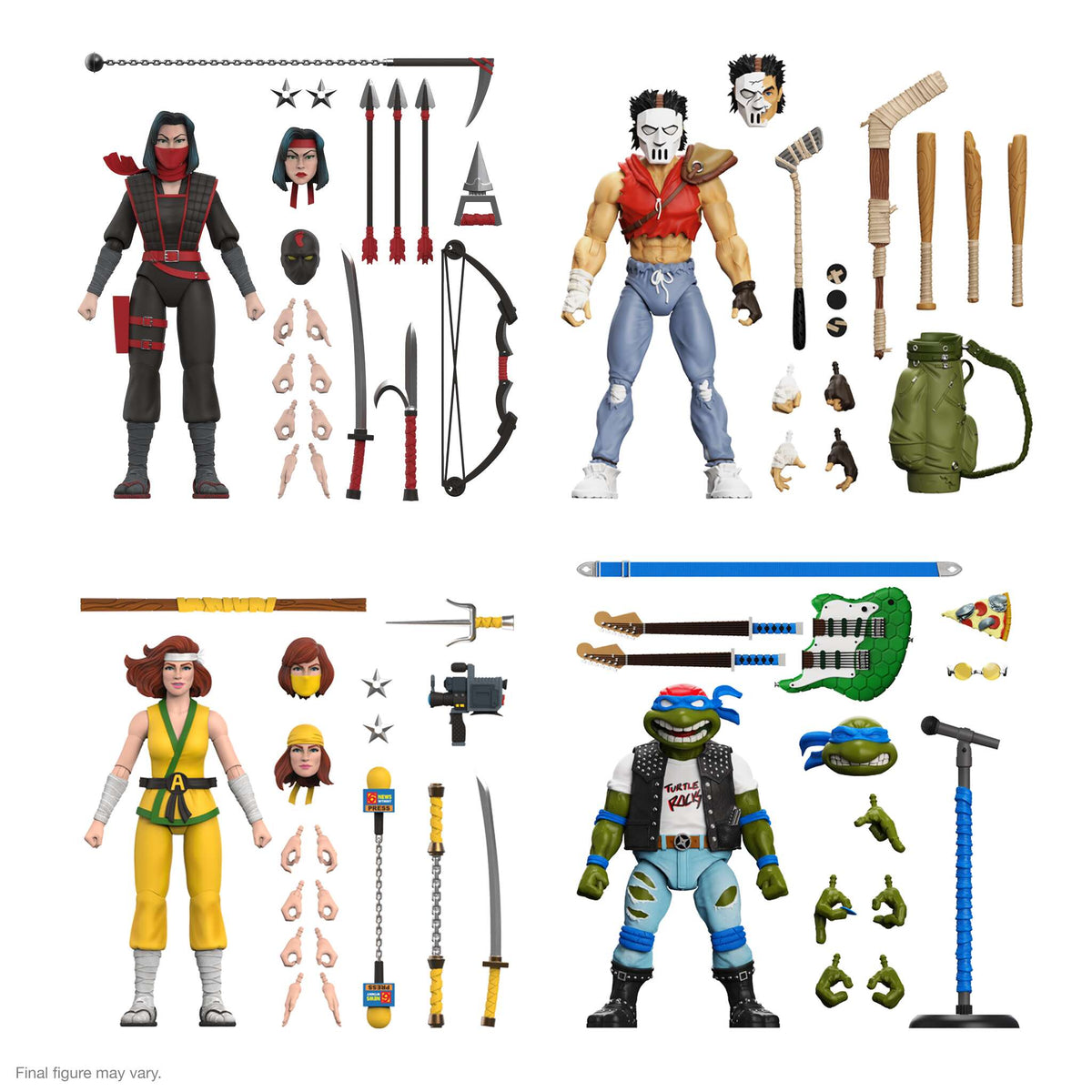 Teenage Mutant Ninja Turtles ULTIMATES! Wave 10 - Set of 4