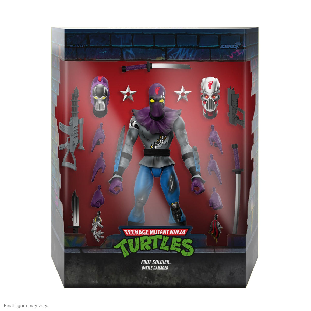 Teenage Mutant Ninja Turtles ULTIMATES! Wave 11 - Foot Soldier (Battle Damaged)