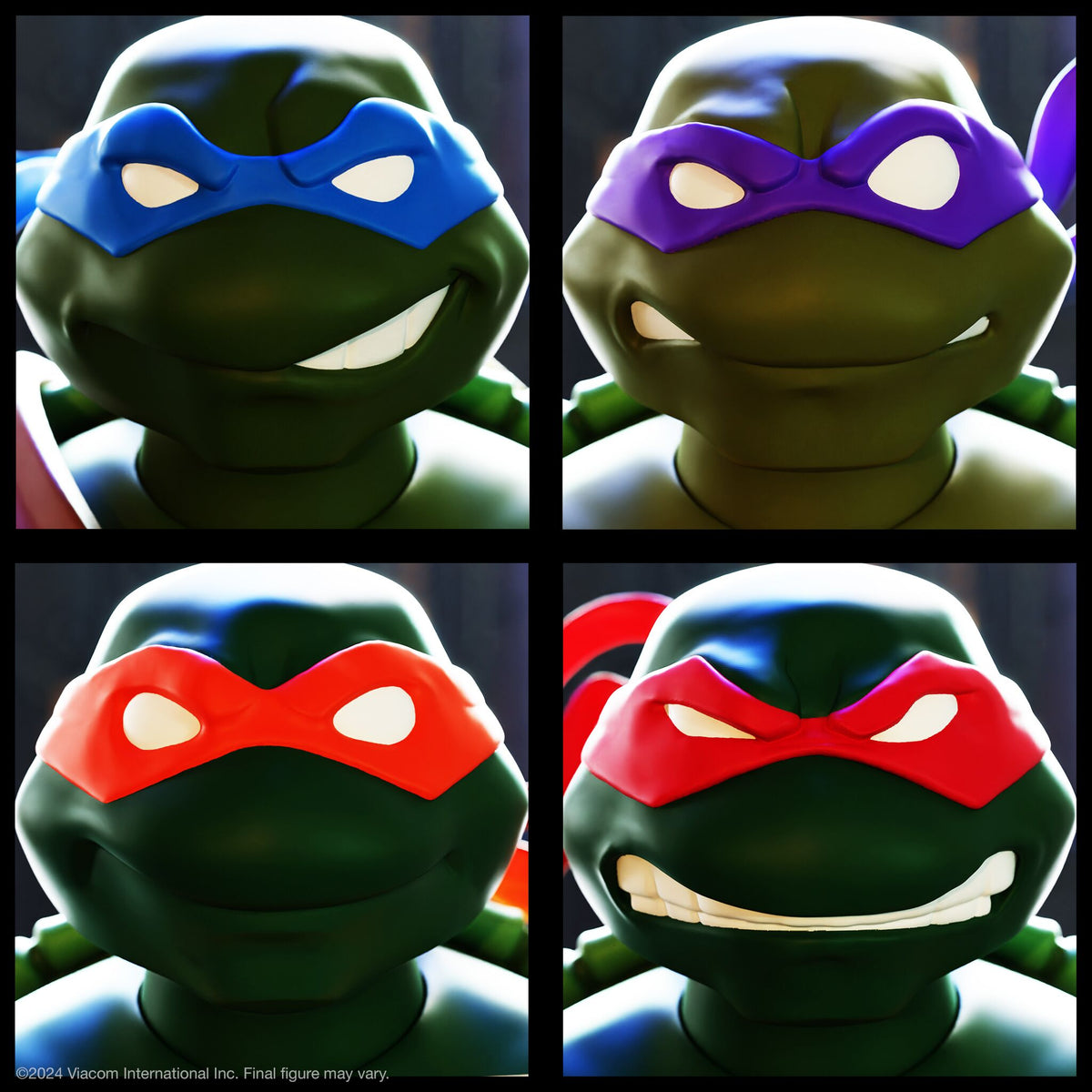 Teenage Mutant Ninja Turtles ULTIMATES! Wave 12 - Michelangelo, Leonardo, Donatello, Raphael