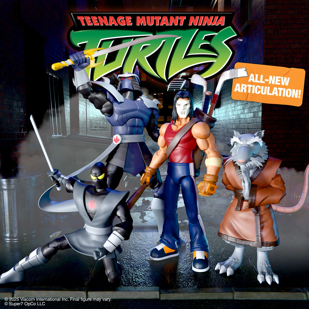 Teenage Mutant Ninja Turtles ULTIMATES! Wave 13 - Splinter, Casey Jones, Shredder & Foot Ninja