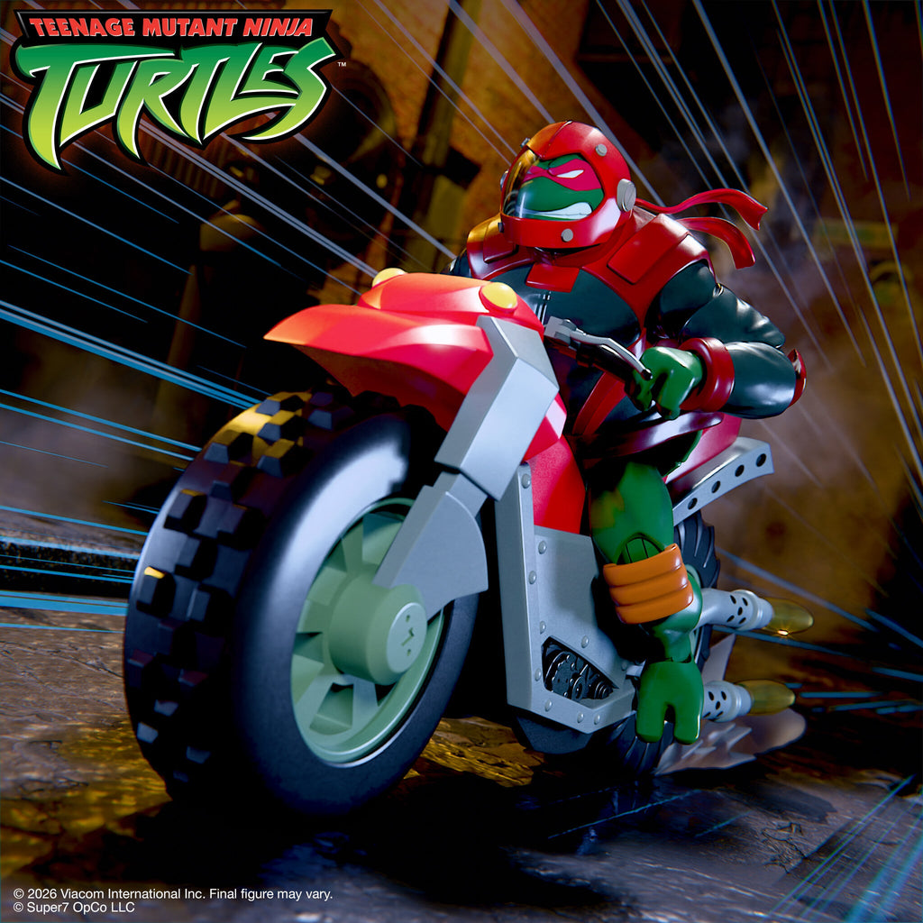 Teenage Mutant Ninja Turtles ULTIMATES! Wave 14 - Raphael (Road Gear)