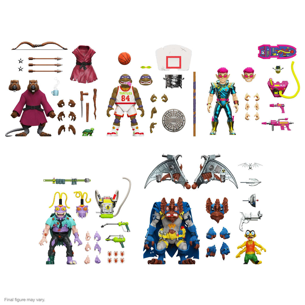 Teenage Mutant Ninja Turtles ULTIMATES! Wave 9 - Full Set