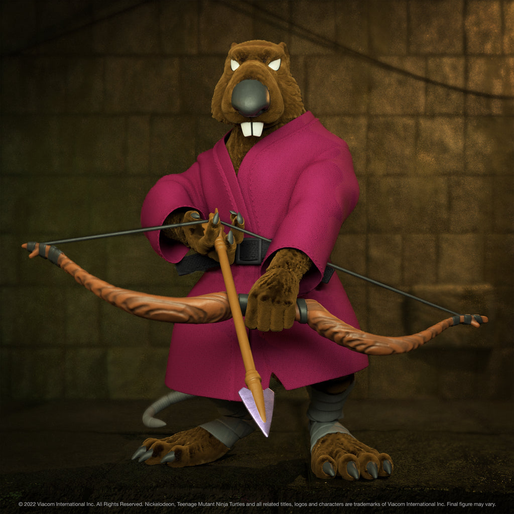 Teenage Mutant Ninja Turtles ULTIMATES! Wave 9 - Splinter (Flocked)