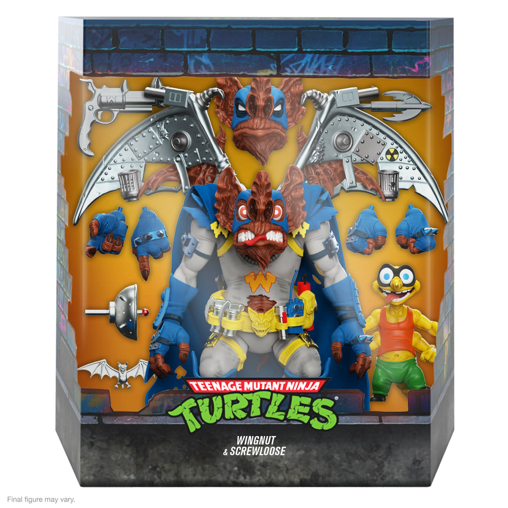 Teenage Mutant Ninja Turtles ULTIMATES! Wave 9 - Wingnut & Screwloose