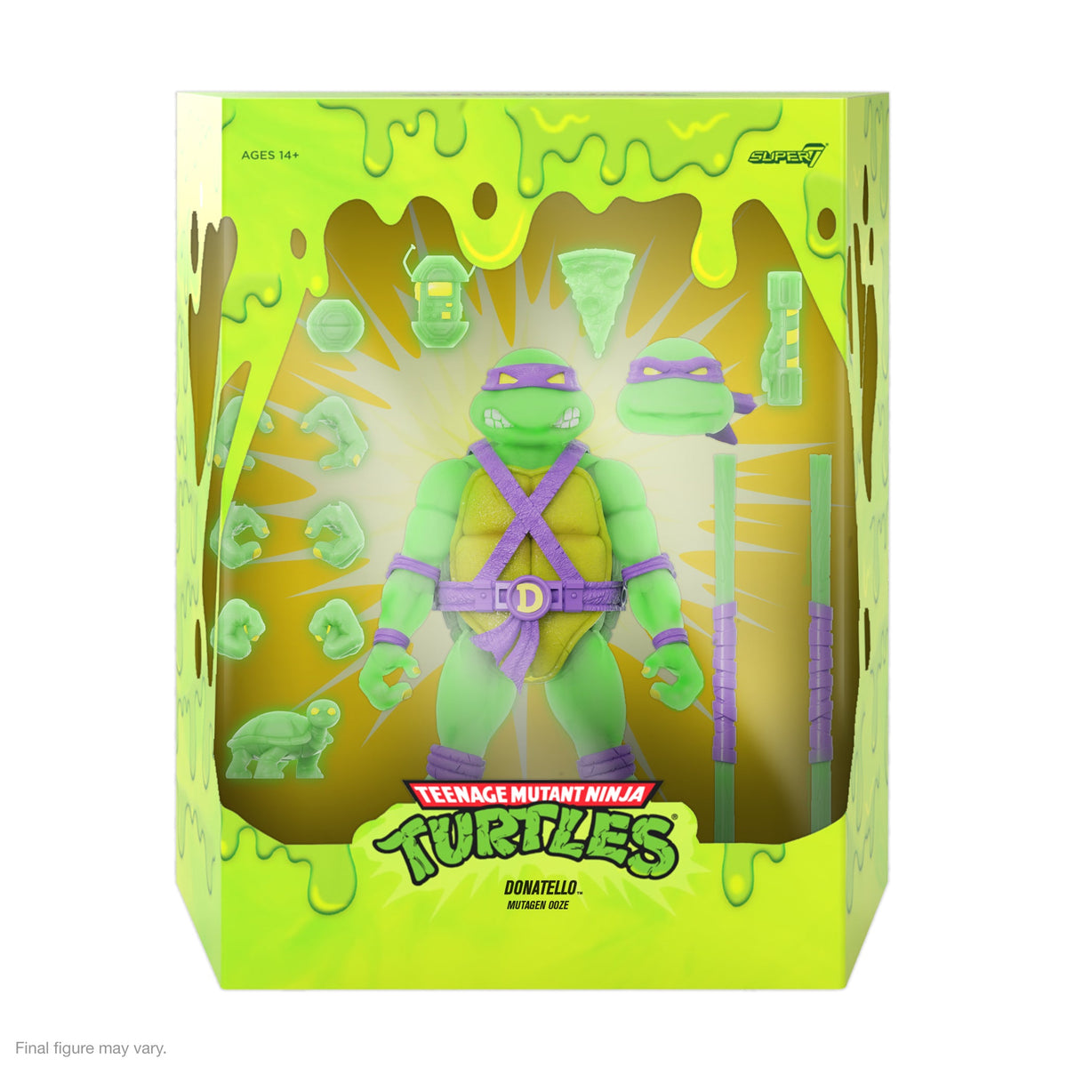 Teenage Mutant Ninja Turtles ULTIMATES! - Donatello [Mutagen Ooze Glow] (Pre-Order Exclusive)