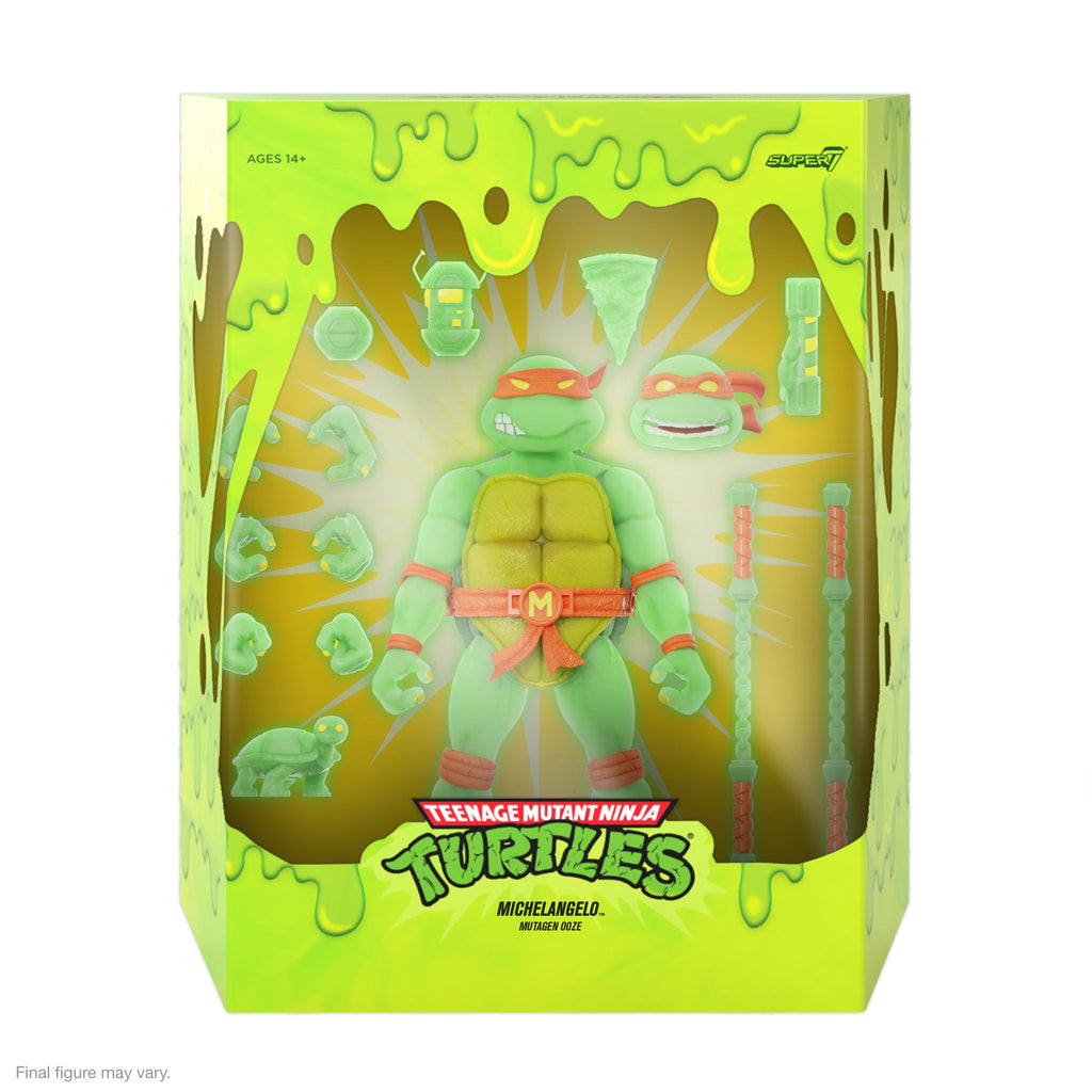 Teenage Mutant Ninja Turtles ULTIMATES! - Michelangelo [Mutagen Ooze Glow] (Pre-Order Exclusive)