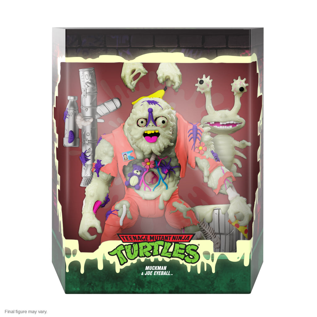 TMNT ULTIMATES! Wave 4 - Muckman & Joe Eyeball (Glow) [NYCC]