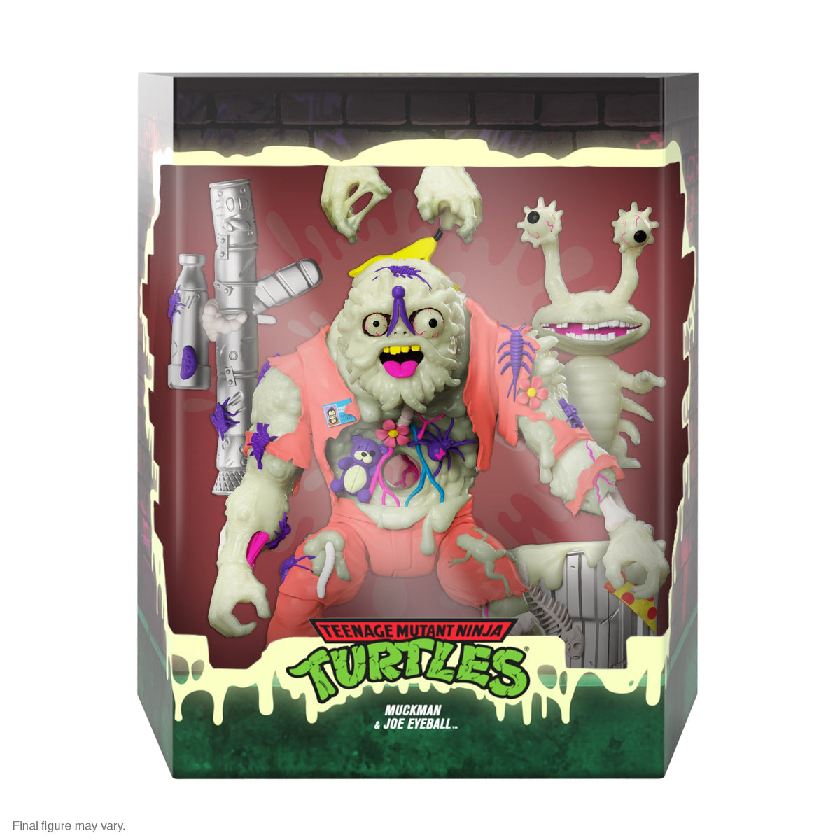 TMNT ULTIMATES! Wave 4 - Muckman & Joe Eyeball (Glow) [NYCC]